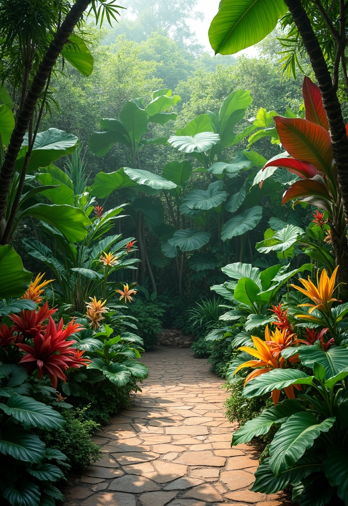 28 Classic Garden Design Ideas That Never Go Out of Style - 25. Tropical Garden Escape