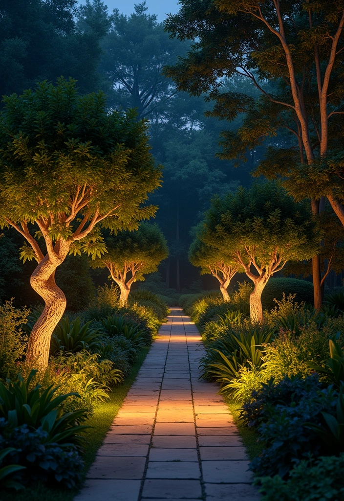 28 Classic Garden Design Ideas That Never Go Out of Style - 28. Garden Lighting