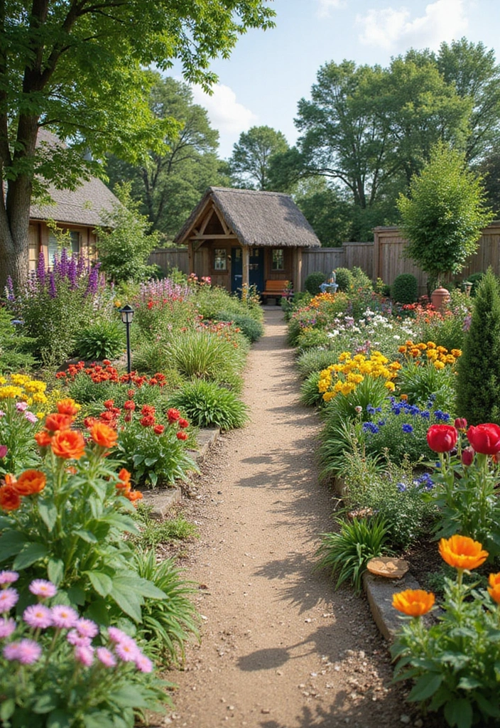 28 Cottage Garden Design Tips to Create a Cozy Retreat - 23. Create a Children's Garden