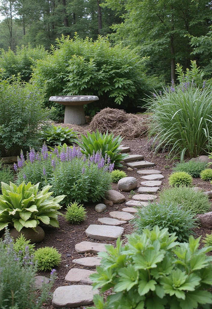 28 Cottage Garden Design Tips to Create a Cozy Retreat - 26. Create a Wildlife Habitat