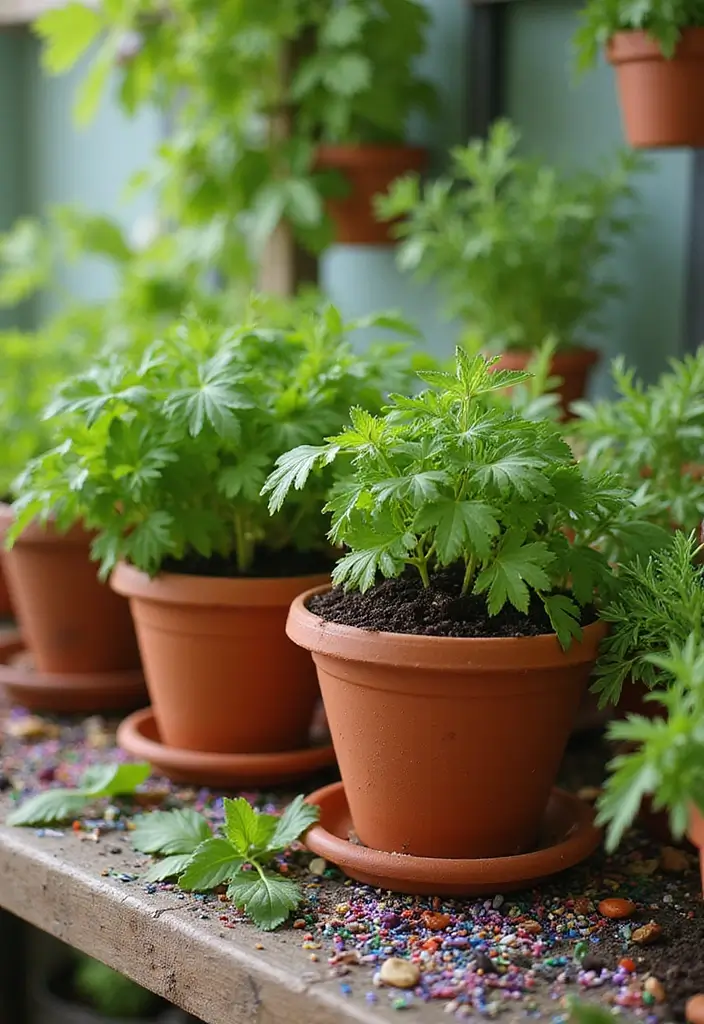 28 Creative Garden Birthday Party Tips for Kids and Adults - 1. Herb Planting Station
