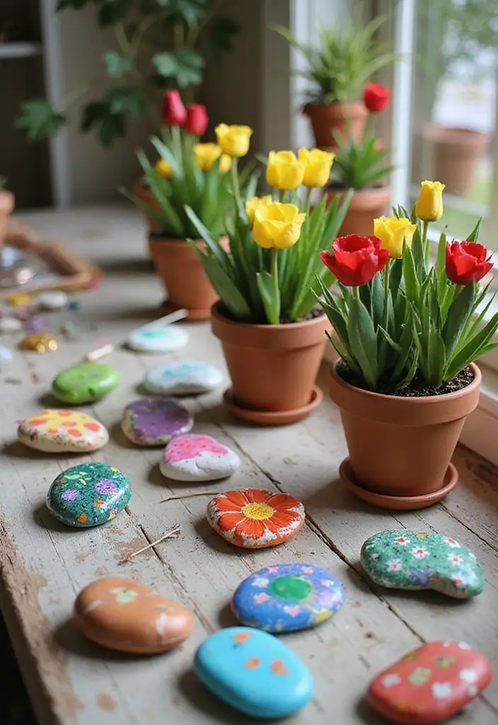 28 Creative Garden Birthday Party Tips for Kids and Adults - 11. Garden Craft Station