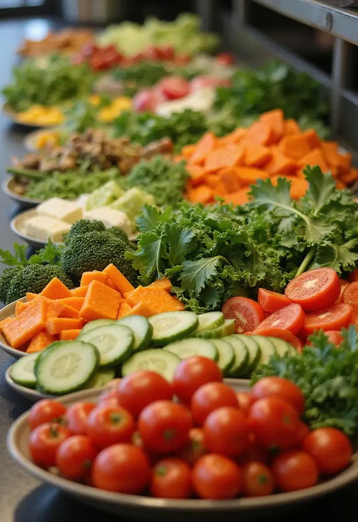 28 Creative Garden Birthday Party Tips for Kids and Adults - 17. Refreshing Garden Salads