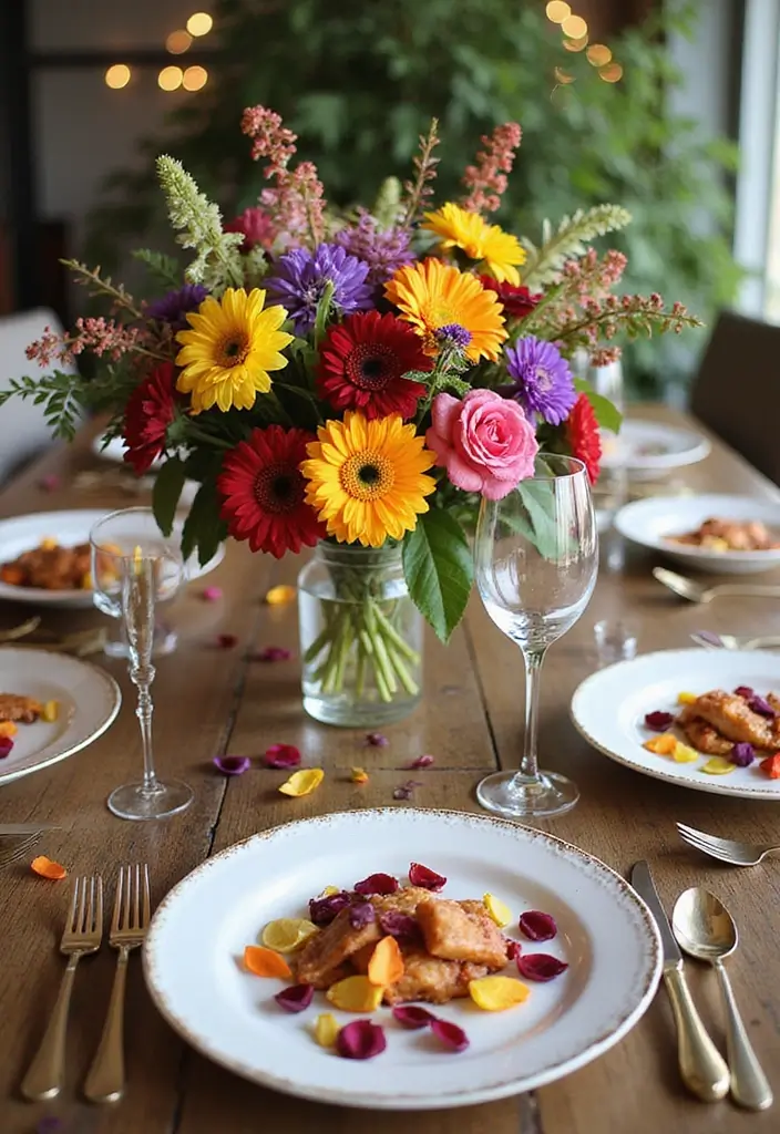 28 Creative Garden Birthday Party Tips for Kids and Adults - 3. Edible Flower Decorations