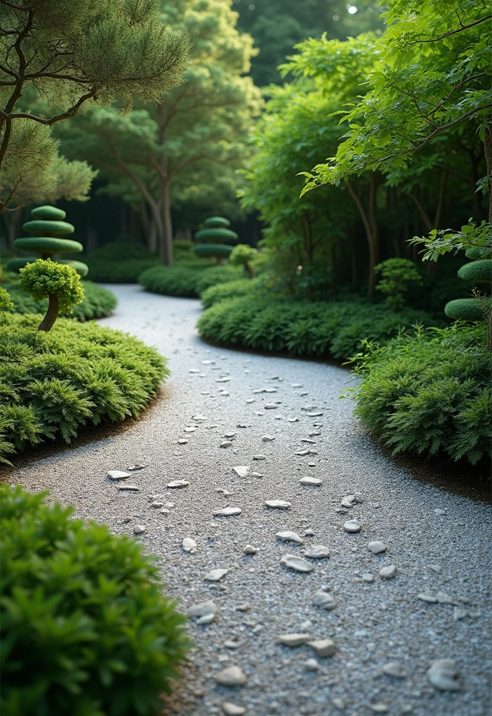 28 Elegant Japanese Garden Design Ideas for Peaceful Spaces - 10. Gravel and Sand Patterns