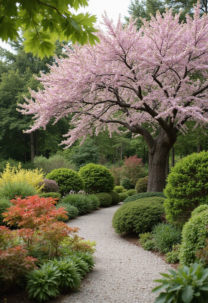28 Elegant Japanese Garden Design Ideas for Peaceful Spaces - 13. Fruit Trees and Edible Plants