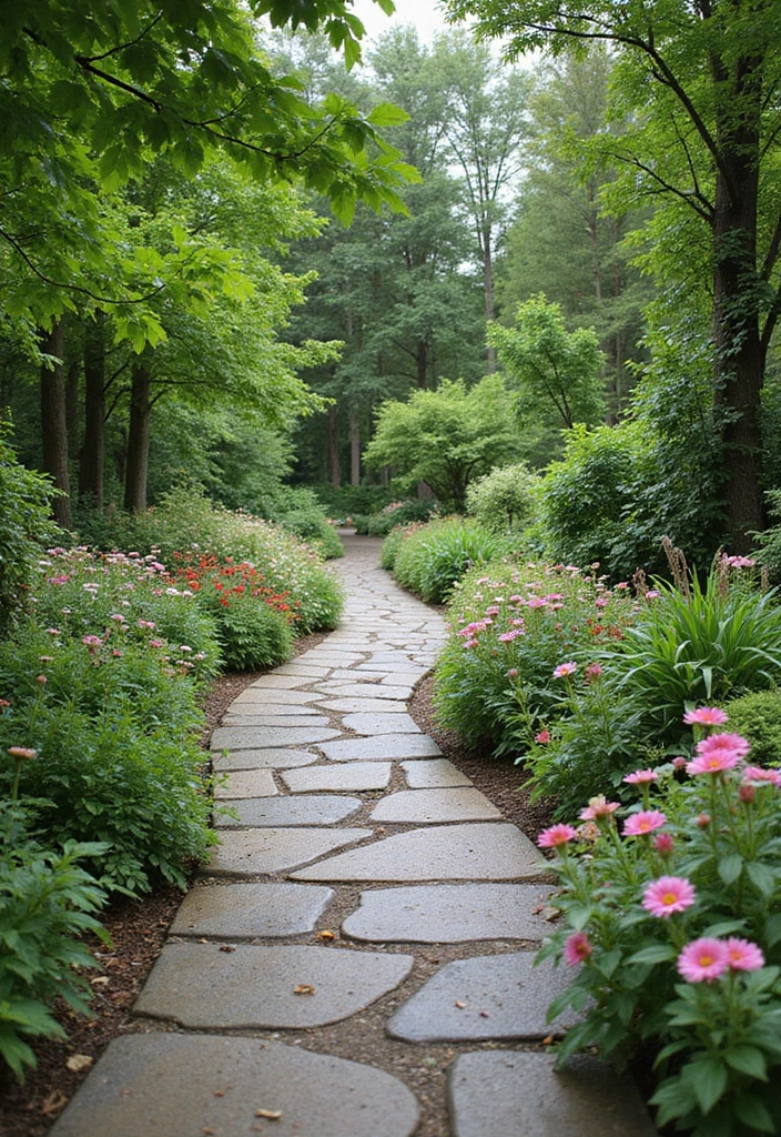 28 Elegant Japanese Garden Design Ideas for Peaceful Spaces - 14. Natural Stone Pathways