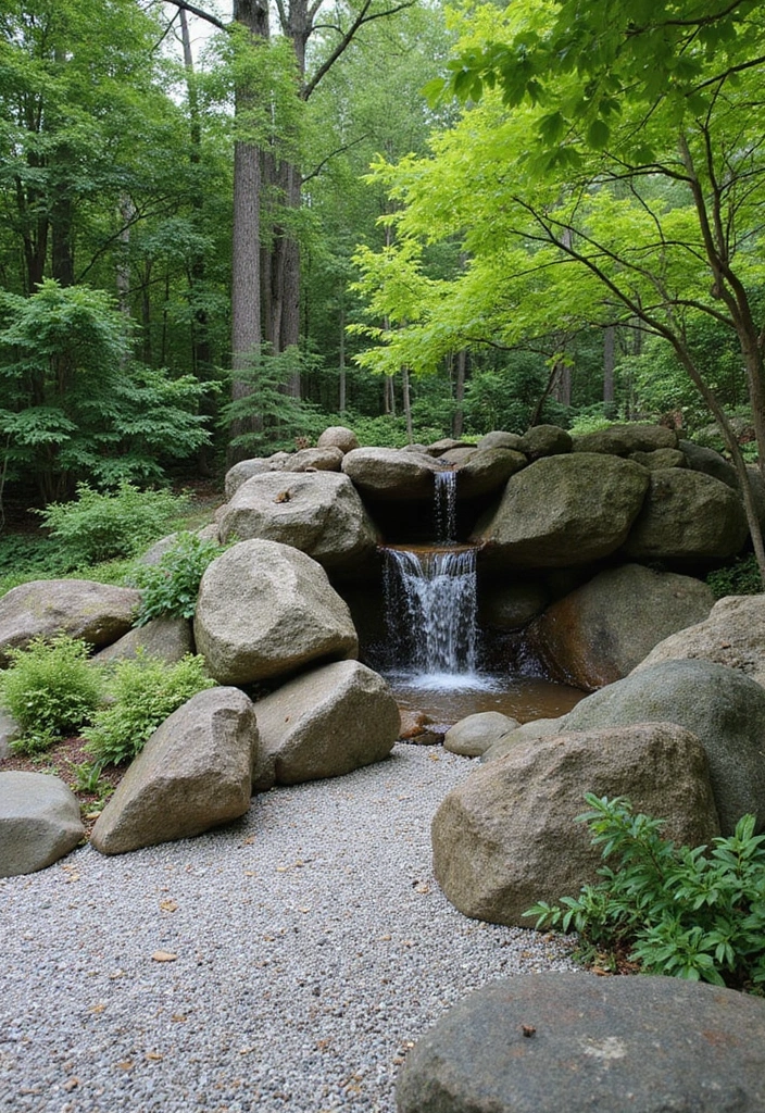 28 Elegant Japanese Garden Design Ideas for Peaceful Spaces - 20. Stone and Gravel Features