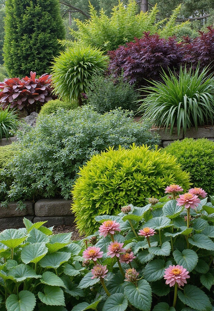 28 Elegant Japanese Garden Design Ideas for Peaceful Spaces - 7. Layered Planting