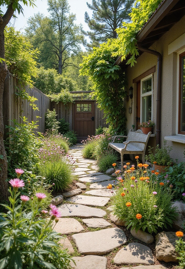 28 Garden Design Layout Examples for Stunning Outdoor Spaces - 13. The Rustic Country Garden
