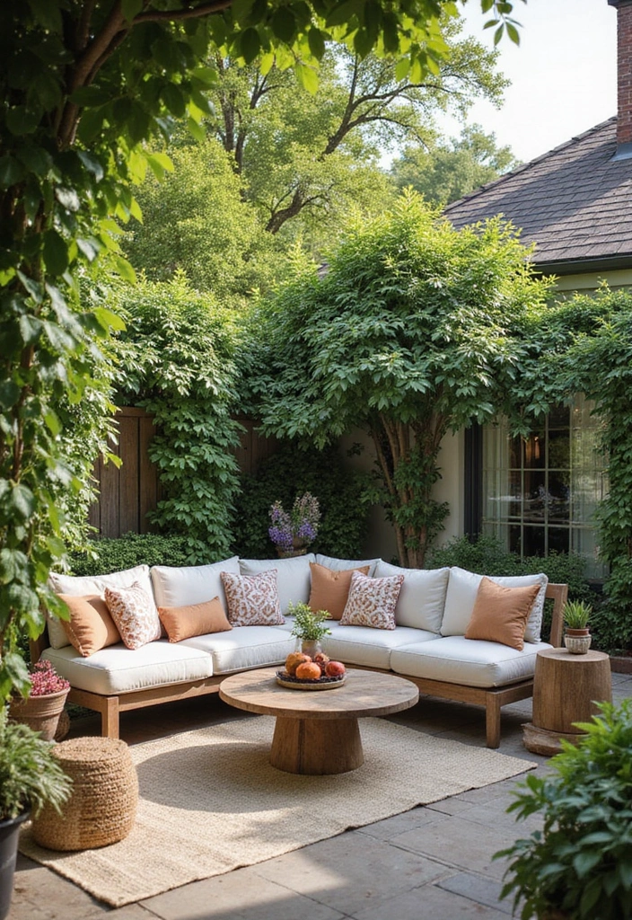 28 Garden Design Layout Examples for Stunning Outdoor Spaces - 19. The Outdoor Living Room