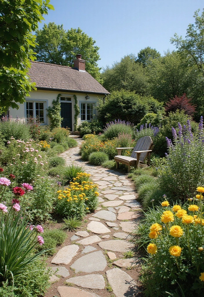 28 Garden Design Layout Examples for Stunning Outdoor Spaces - 2. The Cozy Cottage Garden