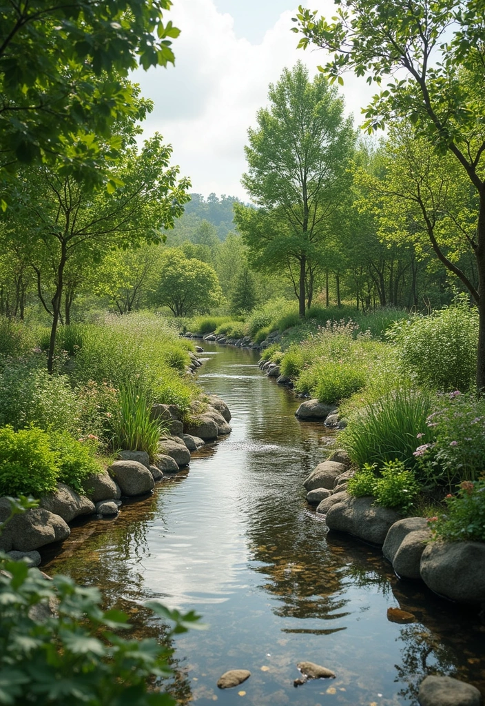 28 Garden Design Layout Examples for Stunning Outdoor Spaces - 22. The Rain Garden