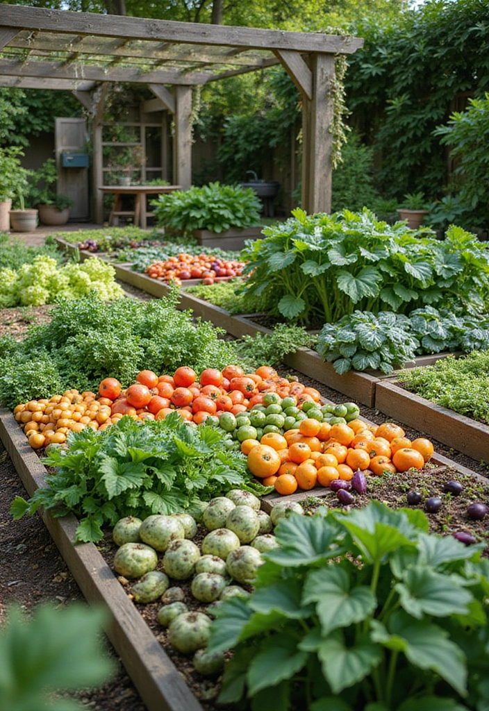 28 Garden Design Layout Examples for Stunning Outdoor Spaces - 7. The Edible Garden Layout
