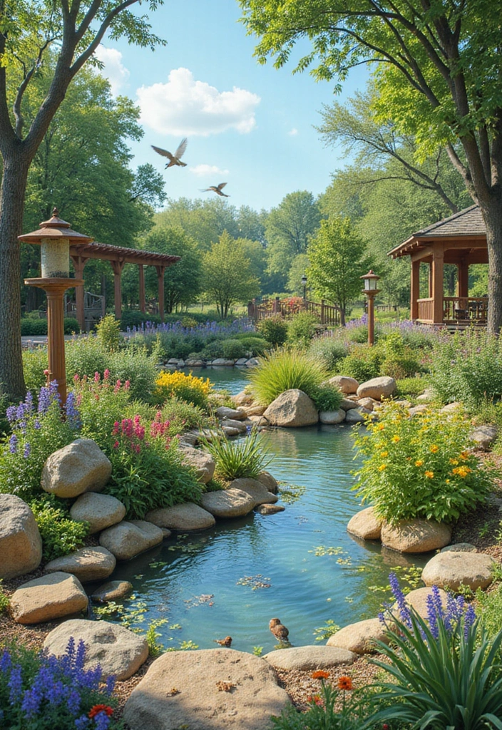 28 Garden Design Layout Examples for Stunning Outdoor Spaces - 9. The Wildlife Garden