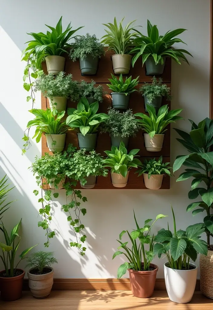 28 Garden of Eden Inspirations for a Paradise in Your Backyard - 10. Indoor Vertical Gardens