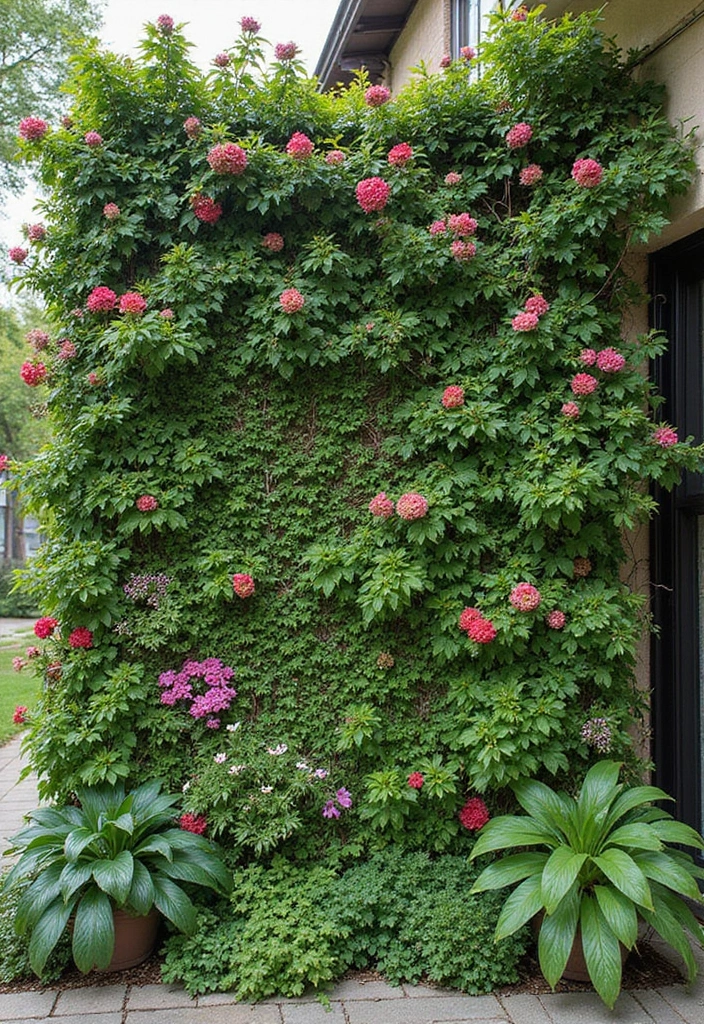 28 Garden of Eden Inspirations for a Paradise in Your Backyard - 17. Vertical Garden Screens