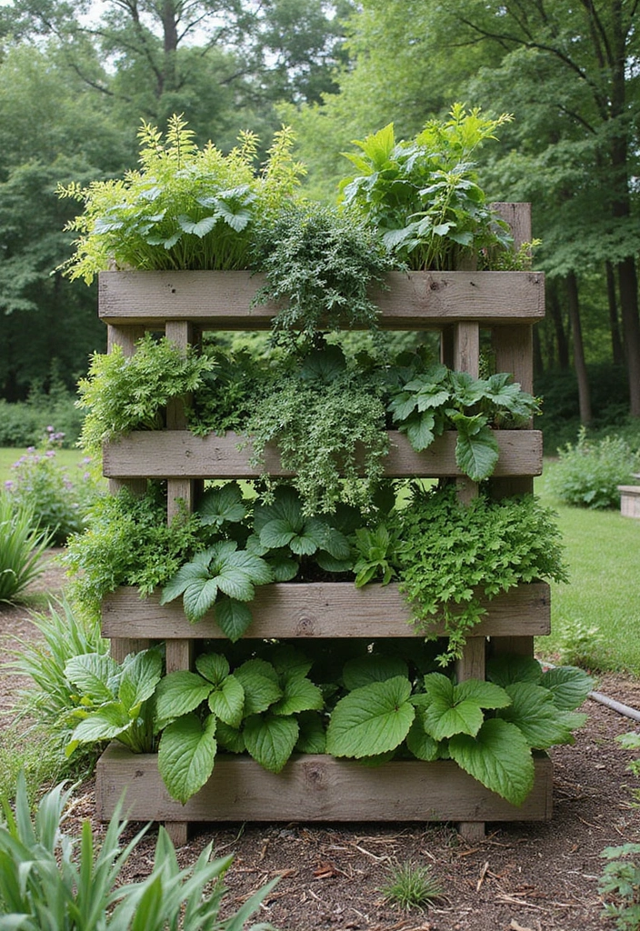 28 Garden of Eden Inspirations for a Paradise in Your Backyard - 25. Vertical Raised Bed Garden