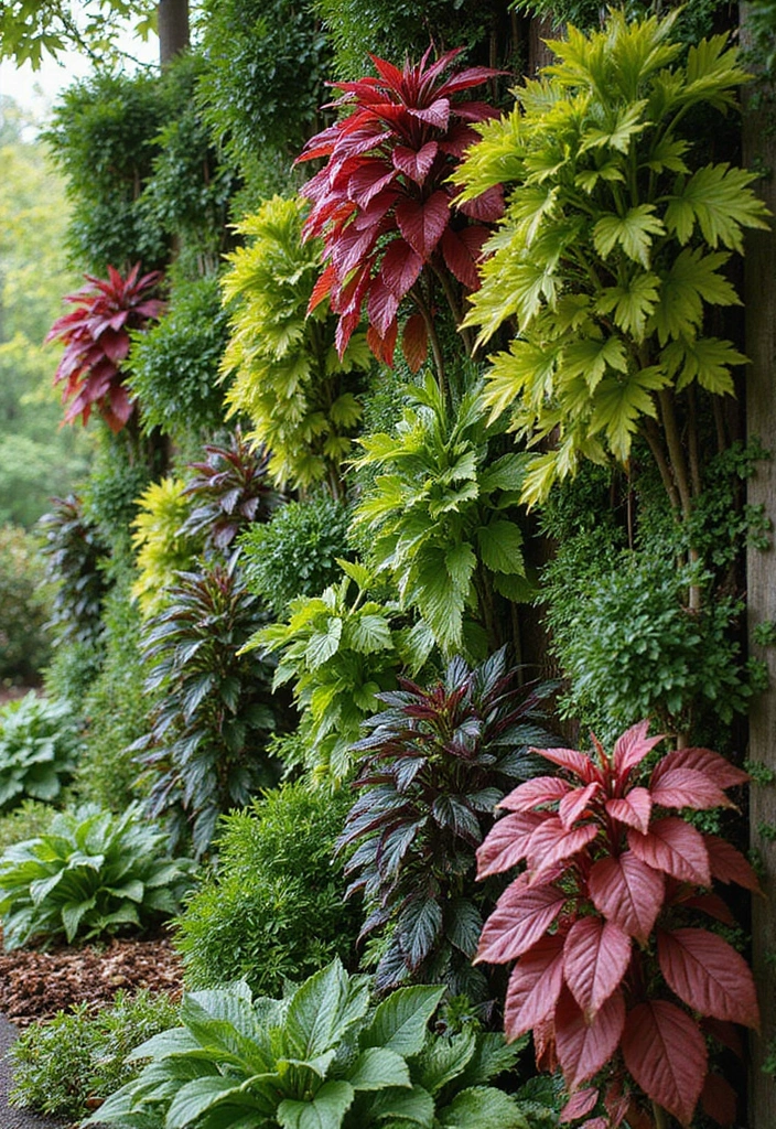 28 Garden of Eden Inspirations for a Paradise in Your Backyard - 28. Seasonal Vertical Gardens