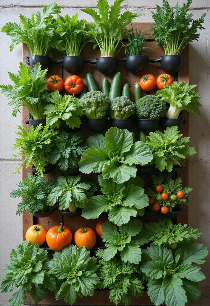 28 Garden of Eden Inspirations for a Paradise in Your Backyard - 9. Vertical Vegetable Gardens