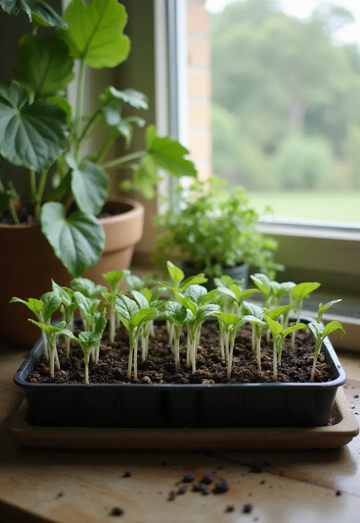28 Home Gardening Ideas for a Thriving Green Space - 14. Indoor Seed Starting