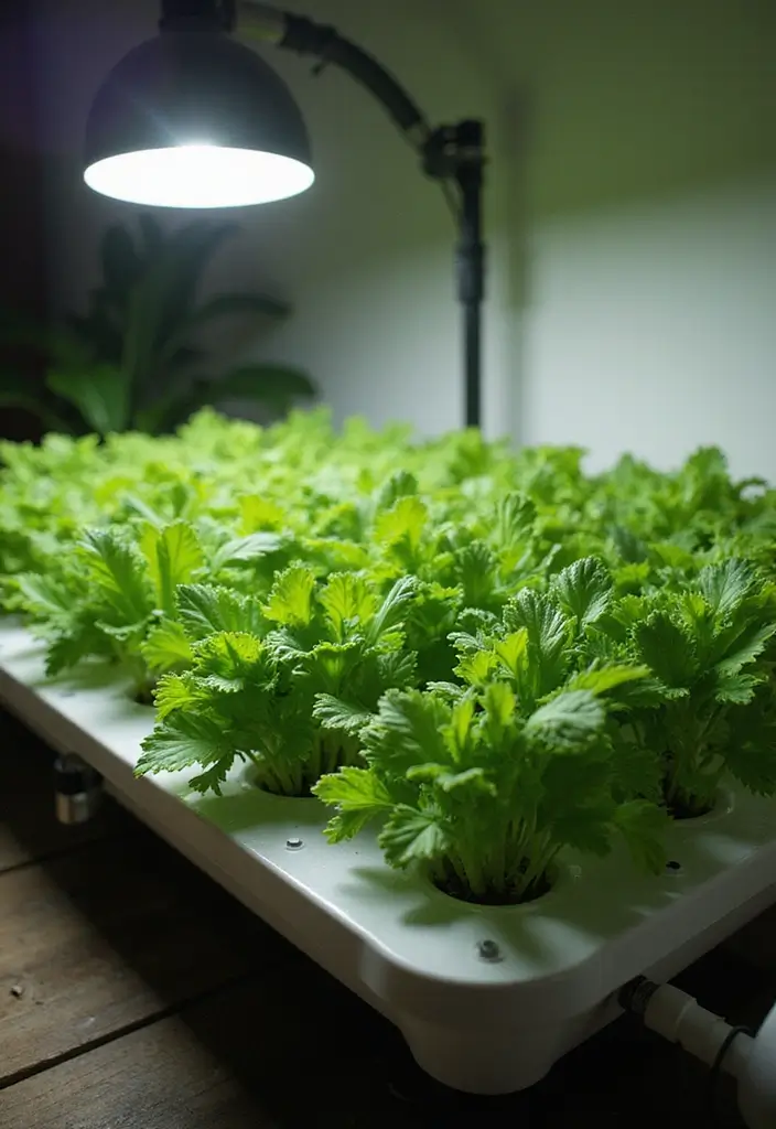 28 Home Gardening Ideas for a Thriving Green Space - 19. Indoor Hydroponics