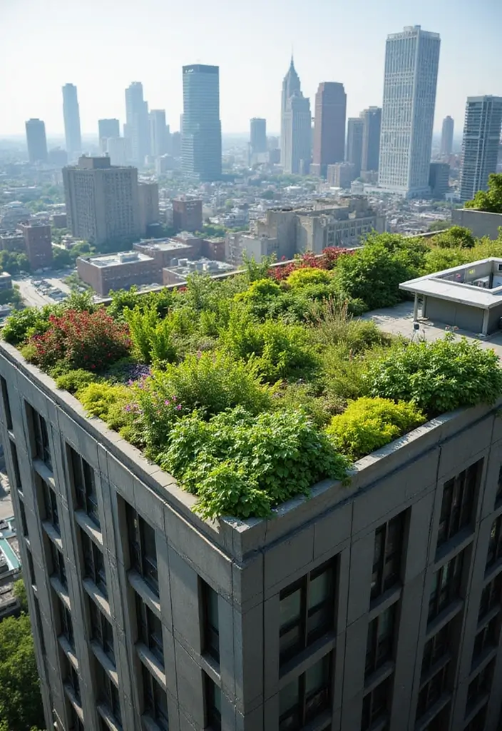 28 Home Gardening Ideas for a Thriving Green Space - 24. Green Roofs
