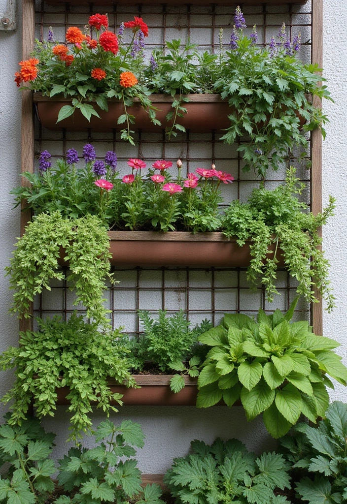 28 Small Garden Ideas to Maximize Your Outdoor Space - 1. Vertical Gardens: Grow Up, Not Out