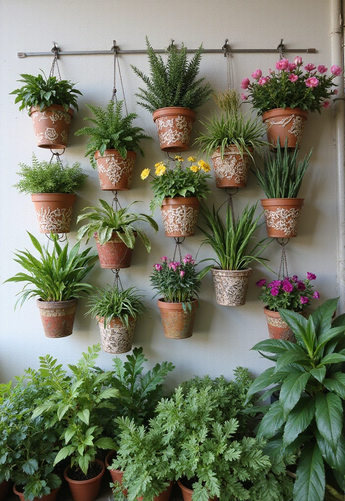 28 Small Garden Ideas to Maximize Your Outdoor Space - 11. Hanging Gardens: Elevate Your Greenery