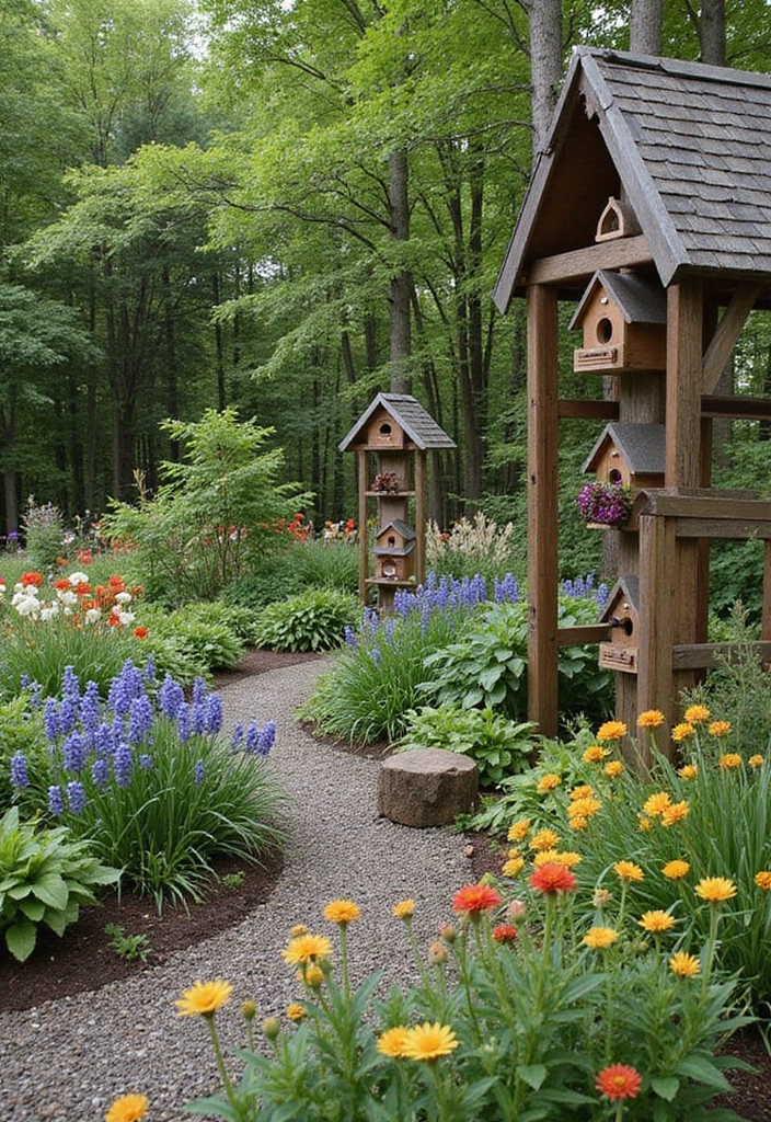 28 Small Garden Ideas to Maximize Your Outdoor Space - 18. Wildlife-Friendly Spaces: Embrace Nature