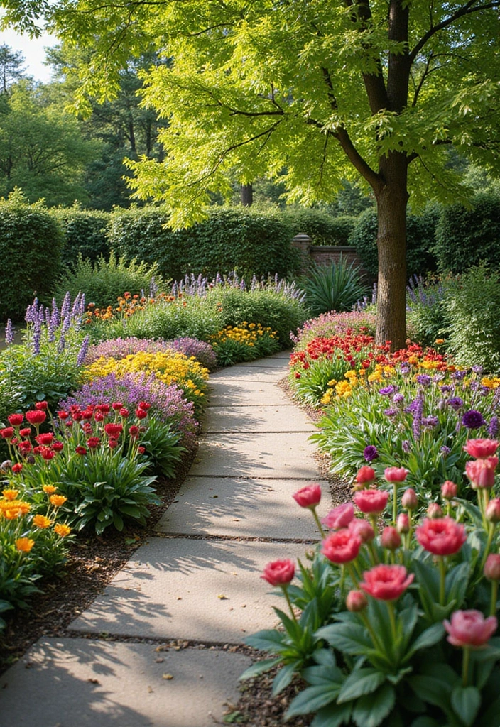 28 Small Garden Ideas to Maximize Your Outdoor Space - 23. Seasonal Color Schemes: Design with Purpose