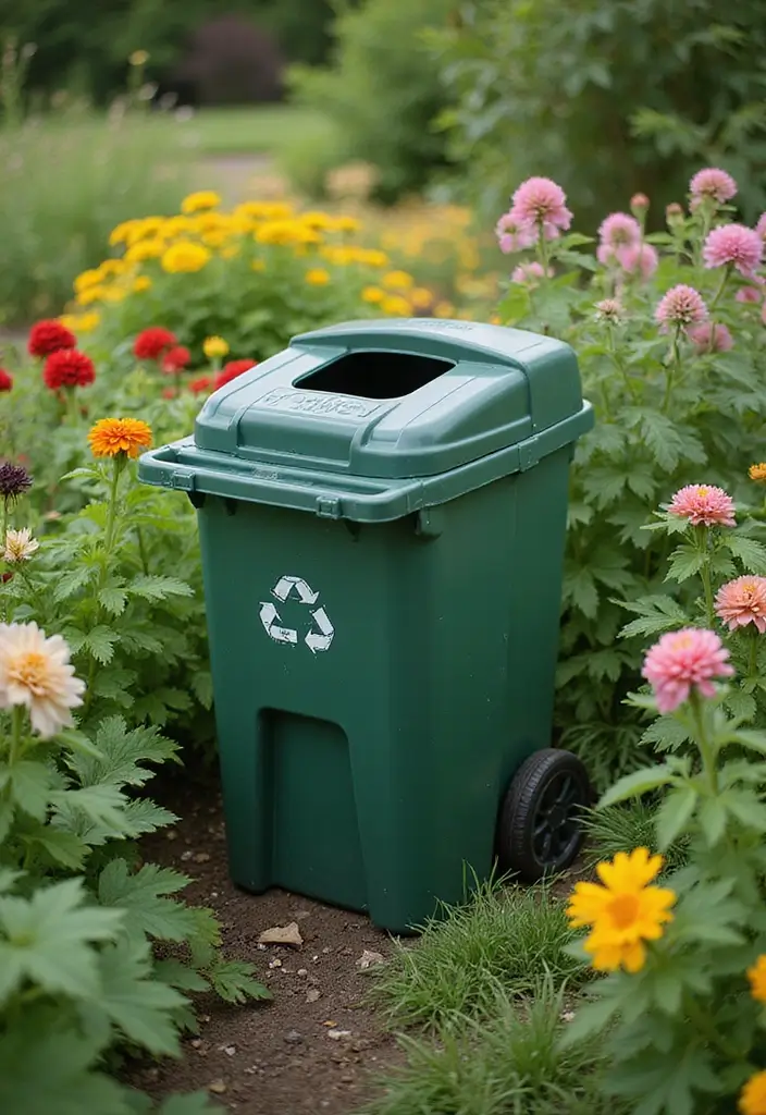 28 Small Garden Ideas to Maximize Your Outdoor Space - 24. Compost Bins: Sustainable Gardening