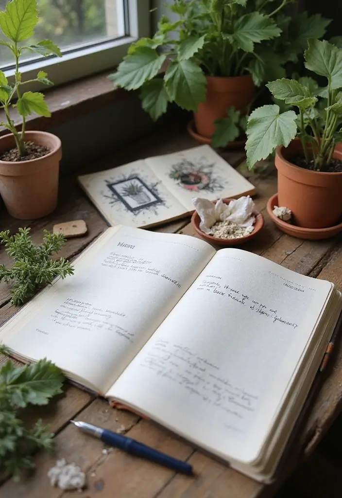 28 Small Garden Ideas to Maximize Your Outdoor Space - 28. Dream Garden Journal: Track Your Growth