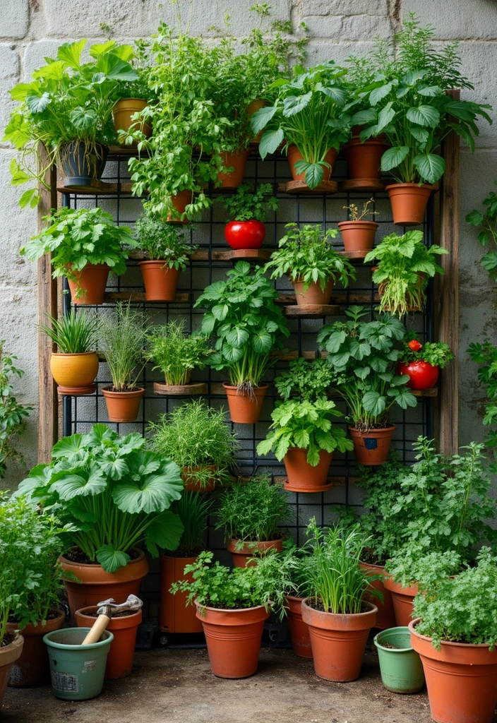 28 Veggie Garden Ideas to Maximize Space and Yield - 1. Vertical Gardening