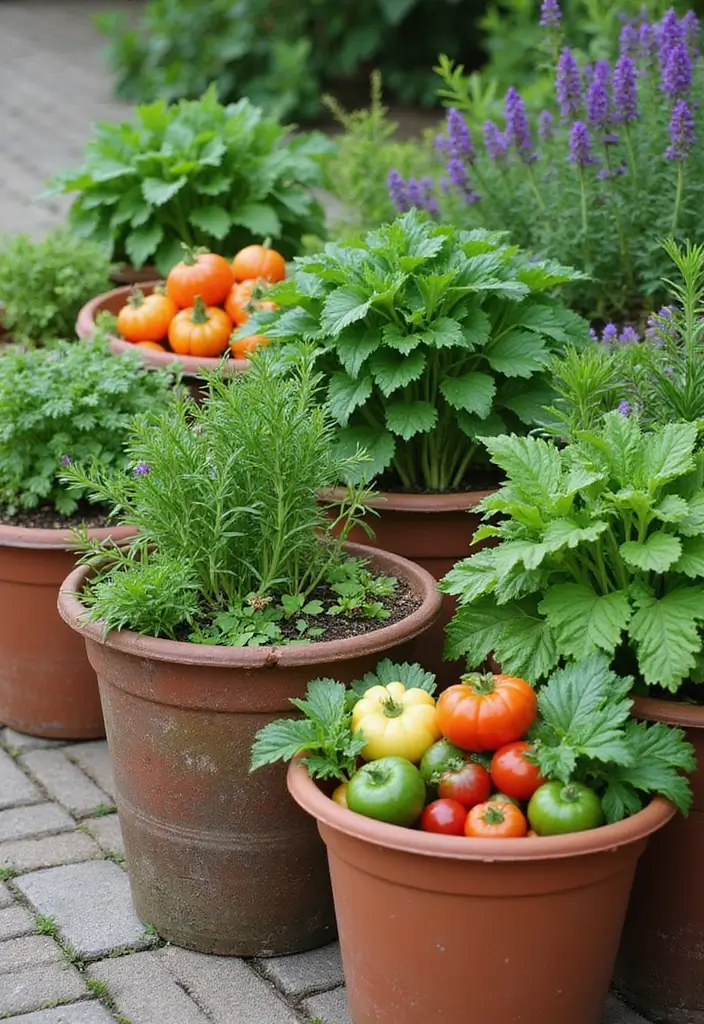 28 Veggie Garden Ideas to Maximize Space and Yield - 2. Container Gardening