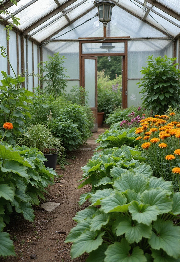28 Veggie Garden Ideas to Maximize Space and Yield - 20. Using a Greenhouse
