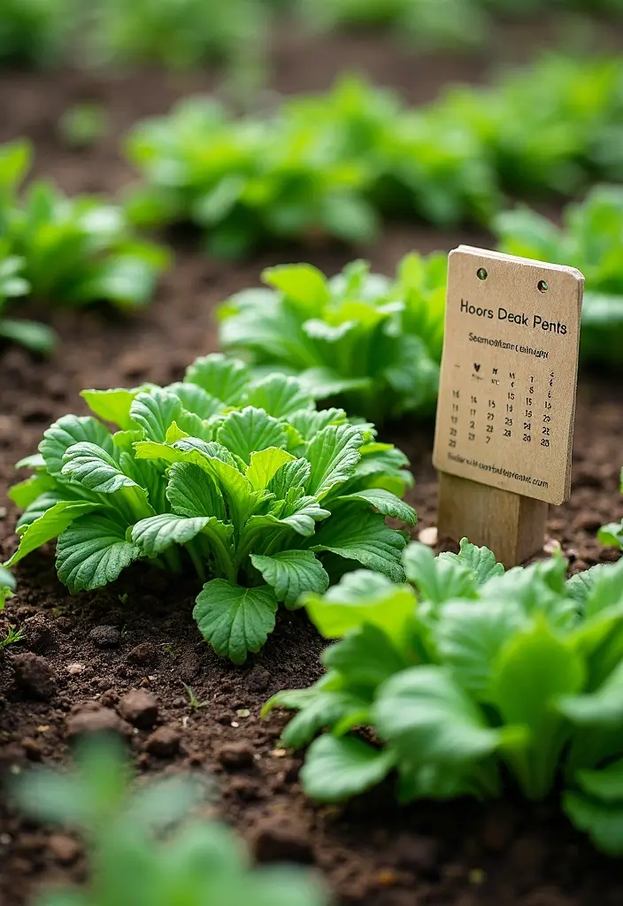 28 Veggie Garden Ideas to Maximize Space and Yield - 27. Seasonal Planting