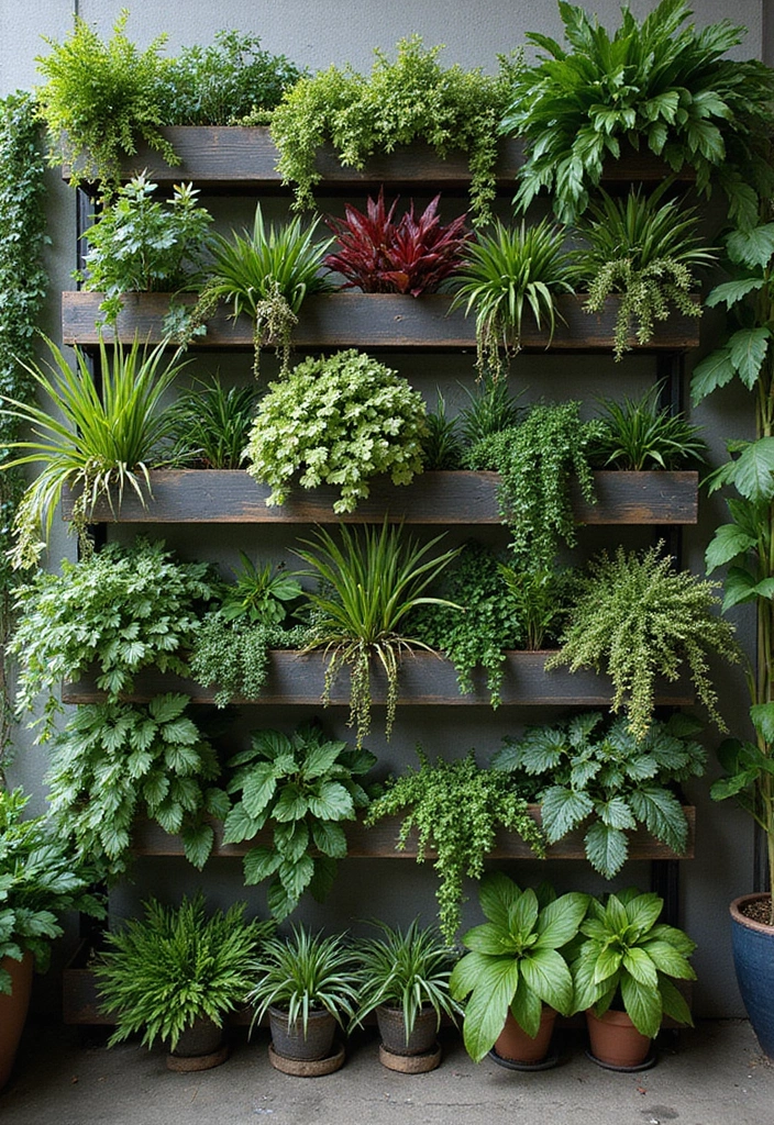 29 Contemporary Garden Design Trends You Can’t Miss - 1. Vertical Gardens