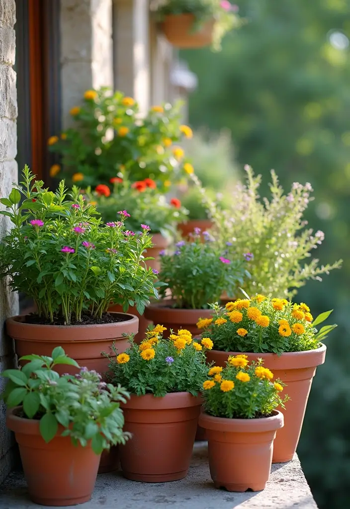 29 Contemporary Garden Design Trends You Can’t Miss - 2. Container Gardening