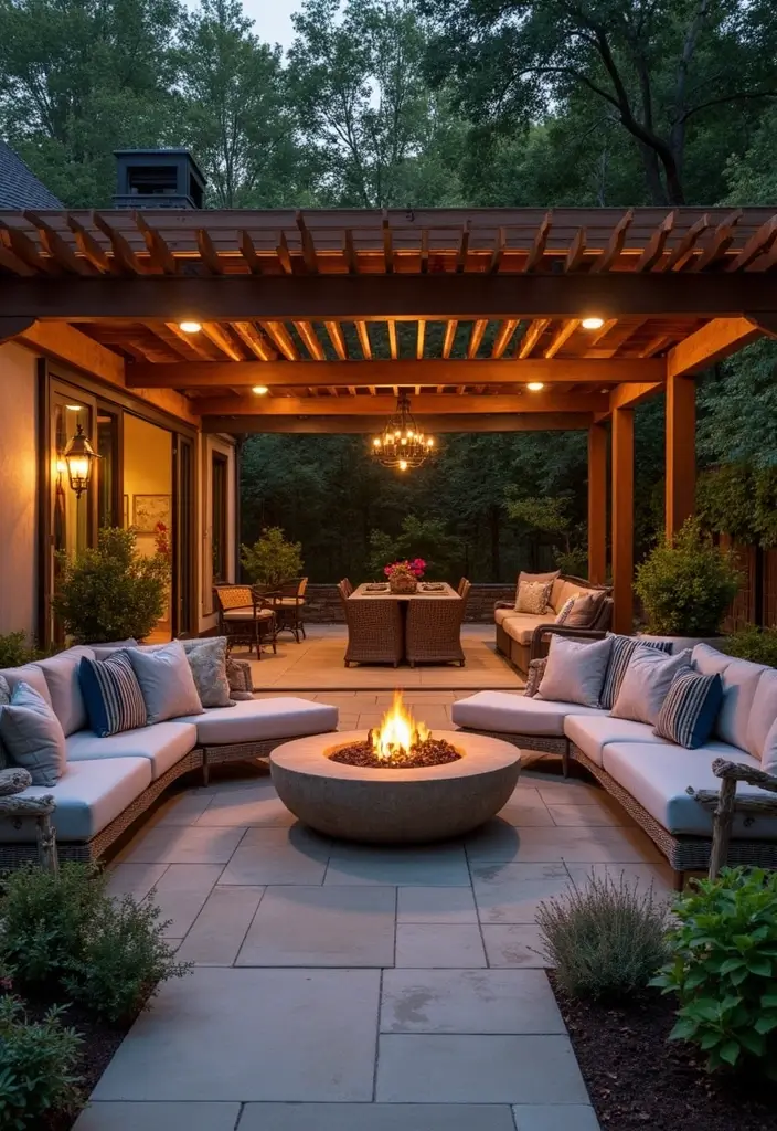 29 Contemporary Garden Design Trends You Can’t Miss - 9. Outdoor Living Spaces