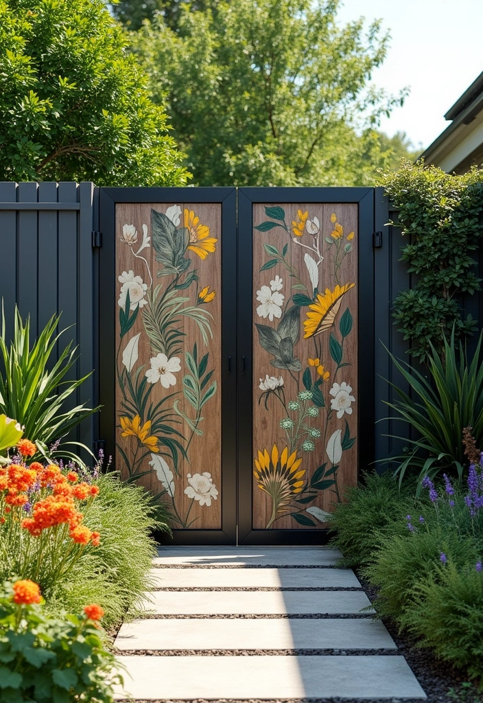 29 Garden Fence Ideas to Enhance Your Outdoor Space - 19. Customizable Screen Fences