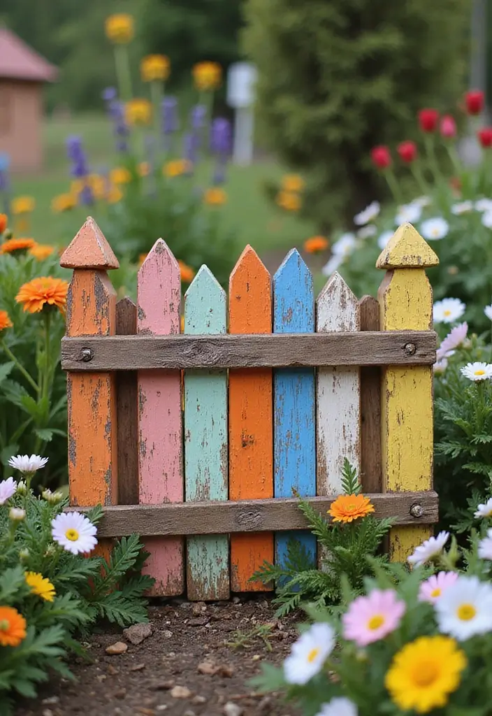 29 Garden Fence Ideas to Enhance Your Outdoor Space - 8. Whimsical Fairy-tale Fences