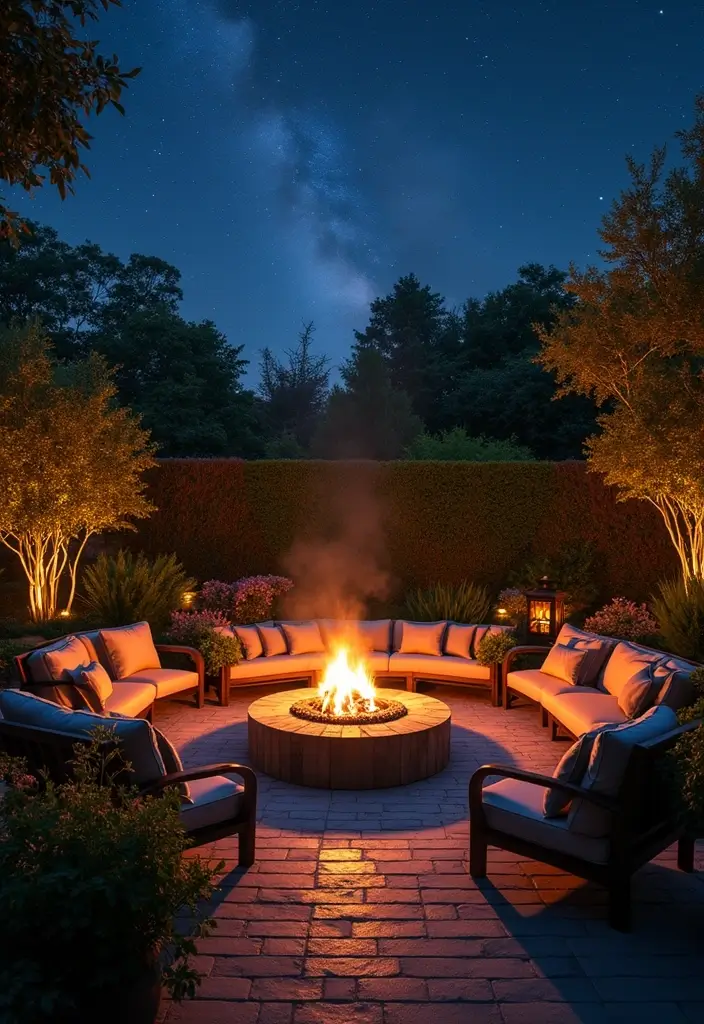 29 Inspiring Australian Garden Design Concepts for Unique Landscapes - 17. Fire Pit Gatherings