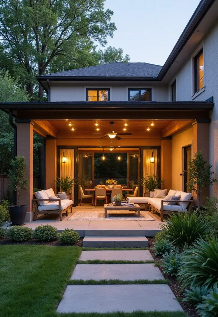29 Inspiring Australian Garden Design Concepts for Unique Landscapes - 19. Outdoor Living Spaces