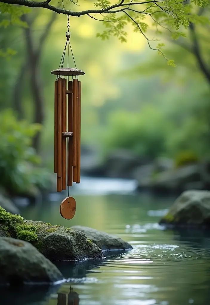 29 Inspiring Japanese Zen Garden Concepts for Mindful Living - 16. Music in Zen Gardens