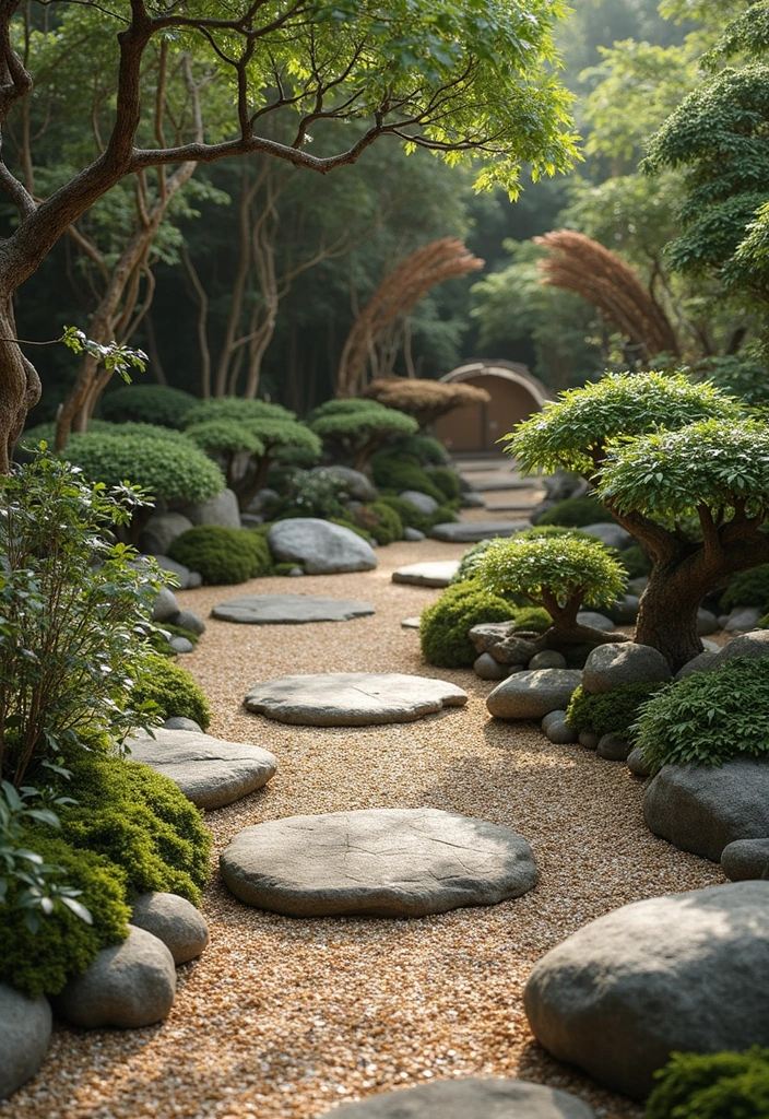 29 Inspiring Japanese Zen Garden Concepts for Mindful Living - 29. The Art of Zen Weaving
