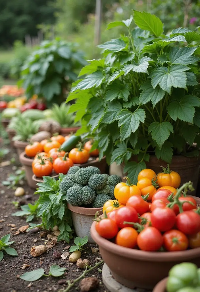 29 Inspiring Small Garden Layouts You’ll Love - 20. Compact Fruit and Vegetable Gardens