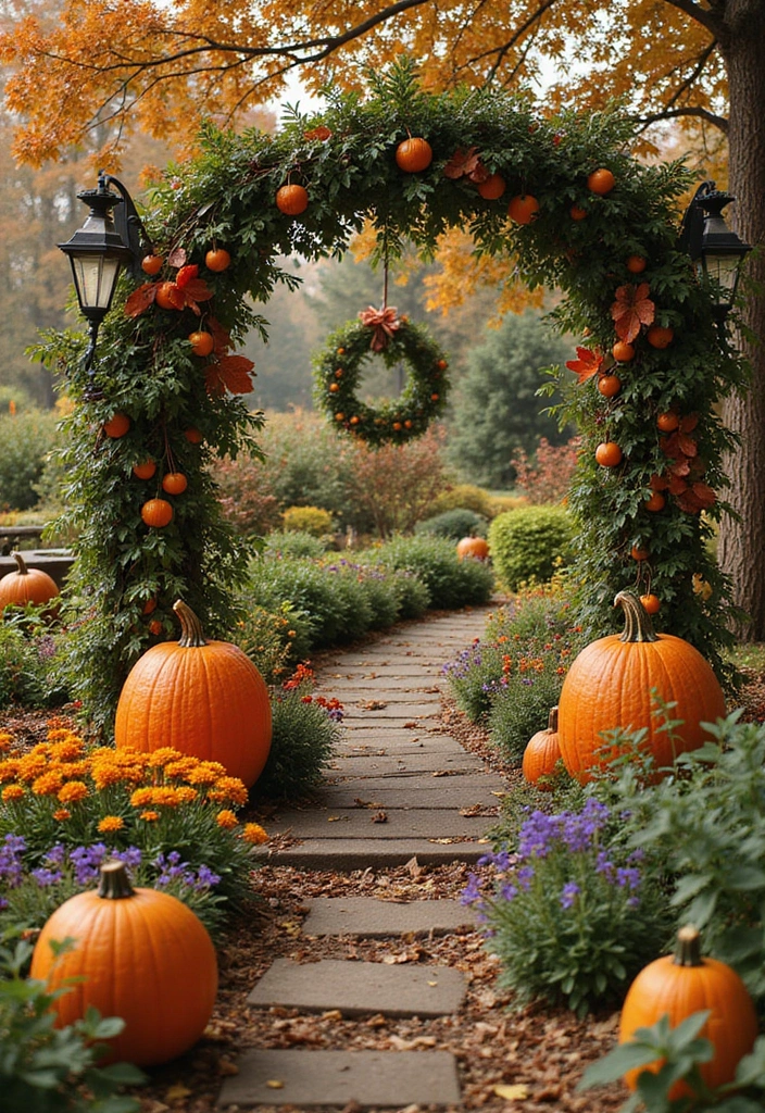 29 Magical Fairy Garden Ideas to Bring Fantasy to Life - 15. Fairy Garden with Seasonal Decor