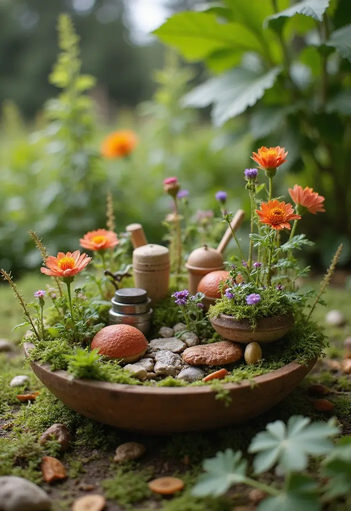 29 Magical Fairy Garden Ideas to Bring Fantasy to Life - 16. Edible Fairy Garden