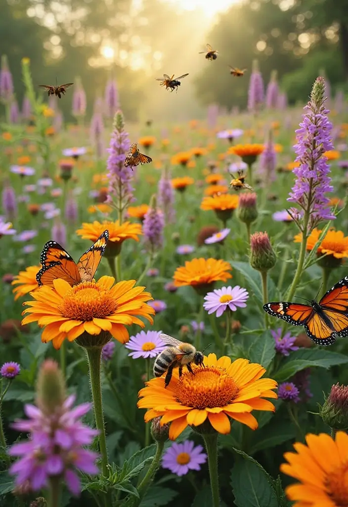 29 Outdoor Garden Ideas for Every Season - 12. Pollinator-Friendly Gardens